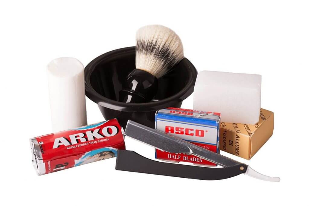 FONEX Rasiermesser Set Shavette Anfaenger